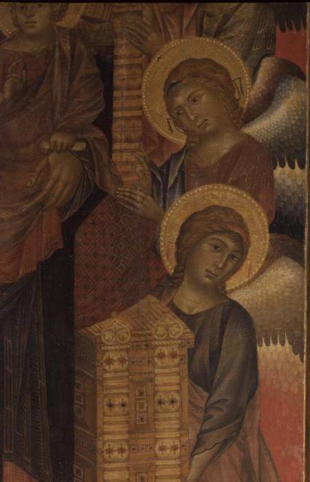 Angels from the Santa Trinita Altarpiece a giovanni Cimabue