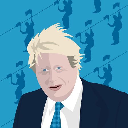 Boris Johnson and the zip wire