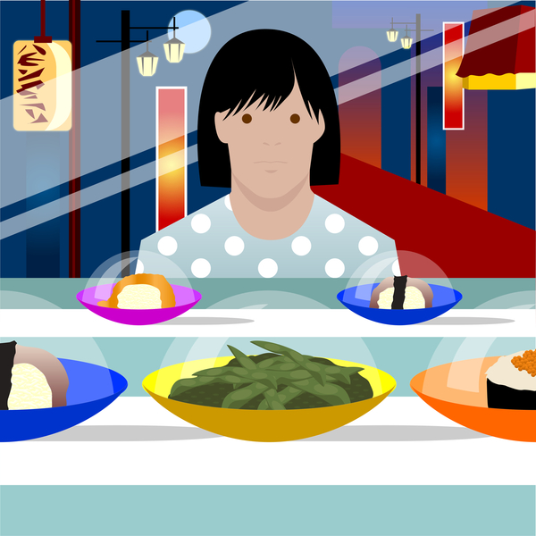 Sushi Train a Claire Huntley