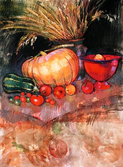 Harvest (pastel on paper)  a Claire  Spencer