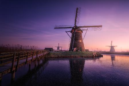 Frozen Kinderdijk