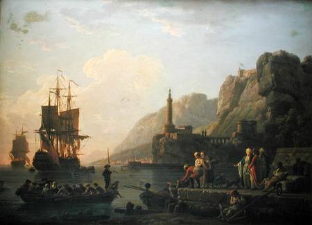The Harbour a Claude Joseph Vernet
