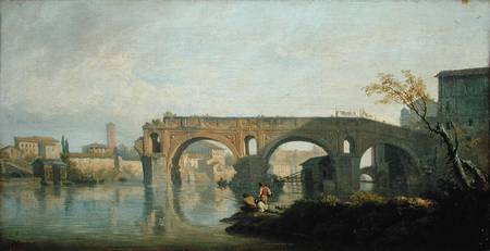 The Ponte Rotto, Rome a Claude Joseph Vernet