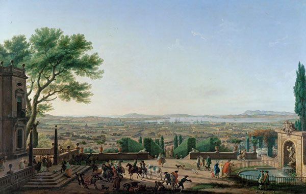 City and Port of Toulon a Claude Joseph Vernet