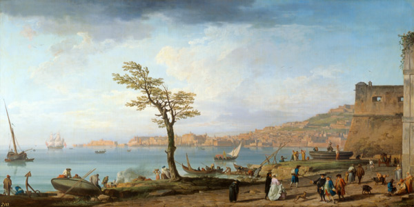 View of the Bay of Naples a Claude Joseph Vernet