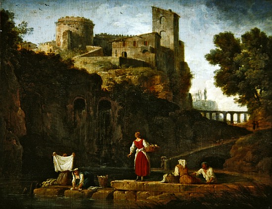 View of Italy a Claude Joseph Vernet