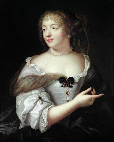 Portrait of Marie de Rabutin-Chantal a Claude Lefebvre
