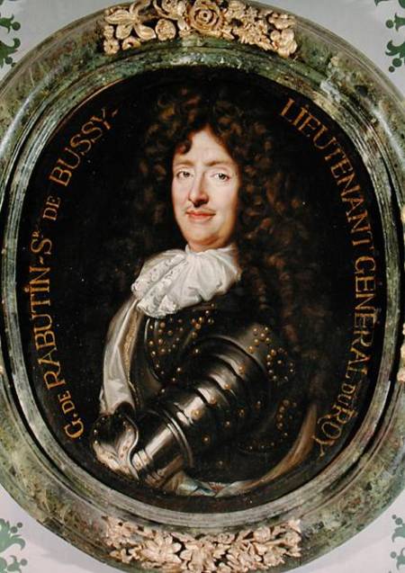 Portrait of Count Roger Bussy de Rabutin (1618-93) a Claude Lefebvre