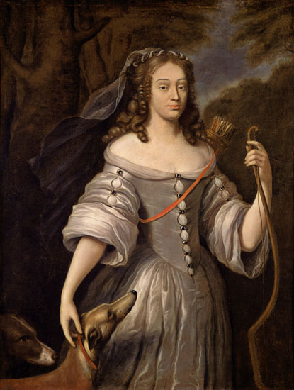 Portrait of Francoise Louise de la Baume le Blanc (1644-1710) Duchesse de Vaujour, also known as Mad a Claude Lefebvre