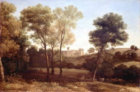 Landscape with Castle a Claude Lorrain