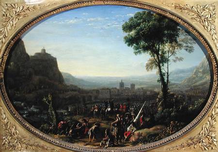 The Pass of Susa Taken by Louis XIII in 1629 a Claude Lorrain