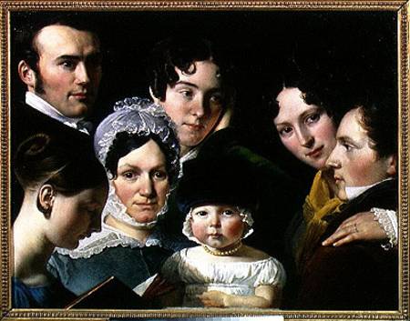 The Dubufe Family in 1820 a Claude-Marie Dubufe
