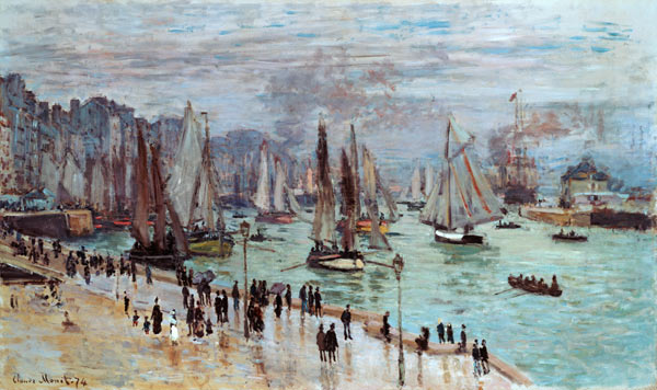 Port de Mer (Le Havre) a Claude Monet