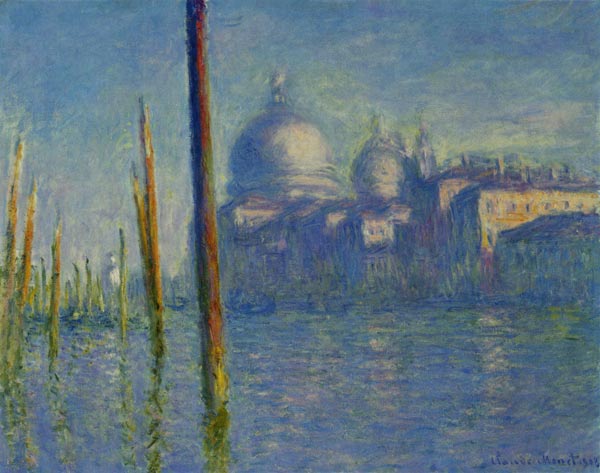 Venice, Santa Maria De's La salutes a Claude Monet