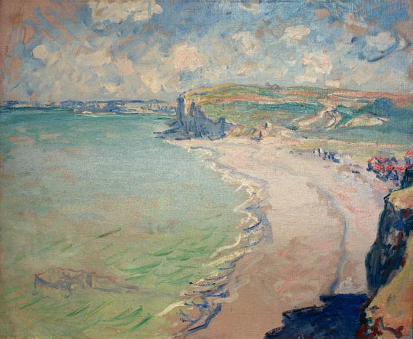 Strand von Pourville a Claude Monet