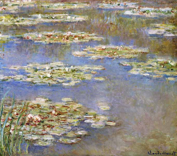 Seerosen a Claude Monet