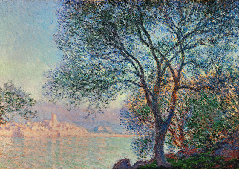 Antibes, view of the Salis a Claude Monet