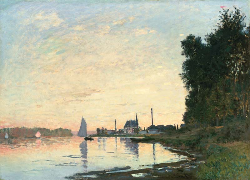 Argenteuil, fine pomeriggio a Claude Monet