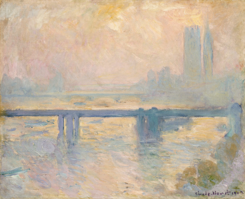 Charing Cross Bridge a Claude Monet