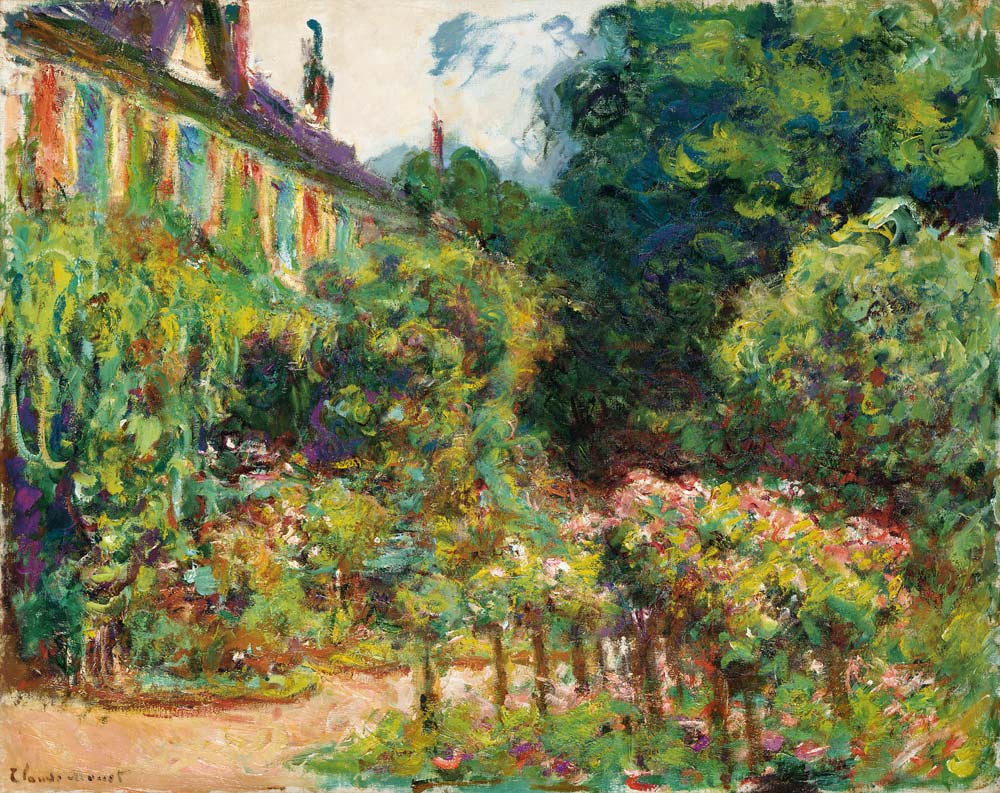 Das Haus des Künstlers in Giverny a Claude Monet