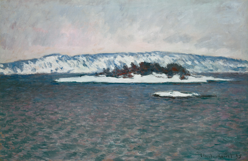 Der Fjord von Christiania (Oslo) a Claude Monet