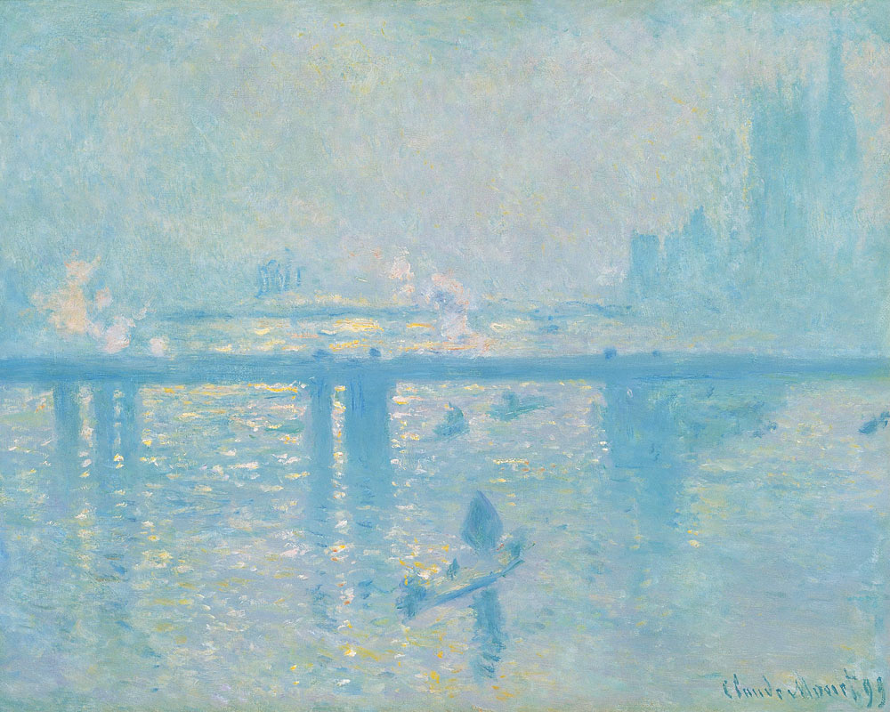Charing-Cross Bridge in London a Claude Monet