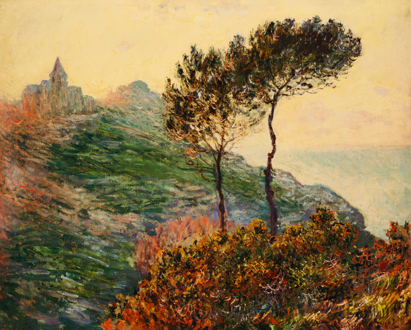 La chiesa di Varengeville a Claude Monet