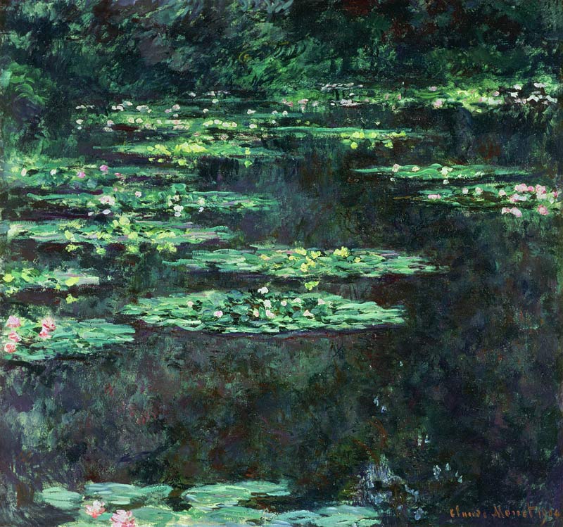 The Water Lilies (Les Nymphéas) a Claude Monet
