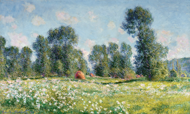 Effetto della primavera,Giverny a Claude Monet