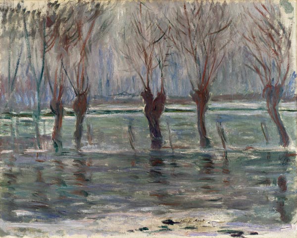 Flood Waters a Claude Monet