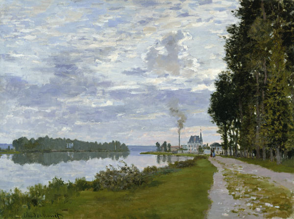 La Promenade D''Argenteuil a Claude Monet