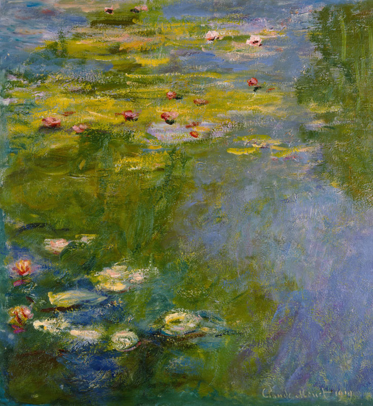 Le pool aux Nymphéas. a Claude Monet