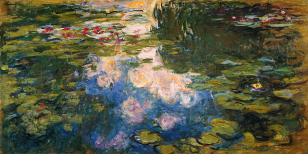 Ninfee a Claude Monet