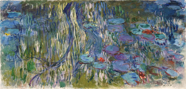 Nymphéas (Reflets de saule) a Claude Monet