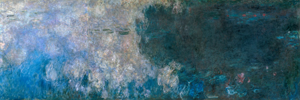 Nymphéas. Panel of A II. a Claude Monet