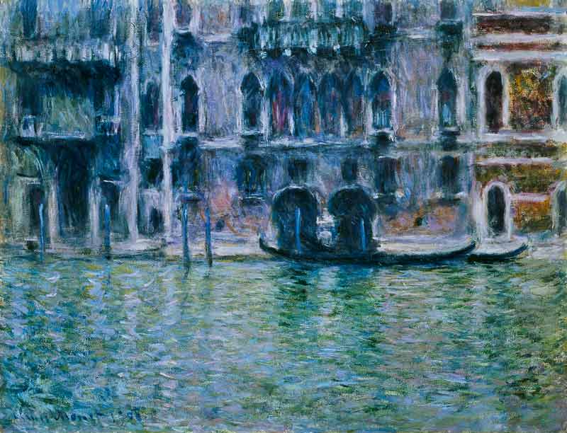 Palazzo da Mula,Venezia a Claude Monet