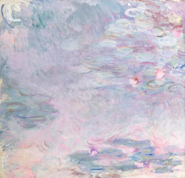 Pale Water Lilies a Claude Monet