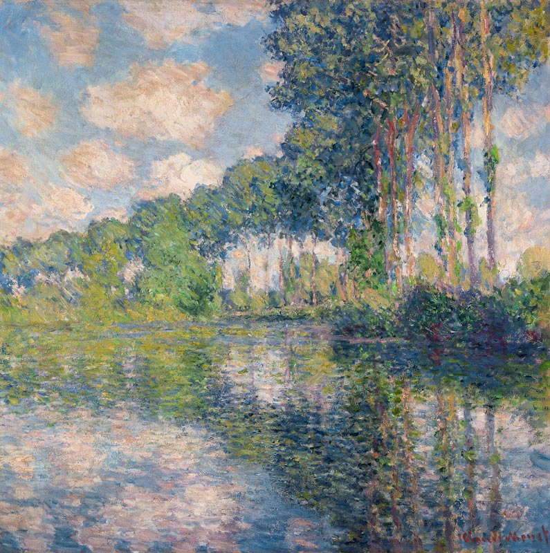 Pioppi sull'Epte a Claude Monet