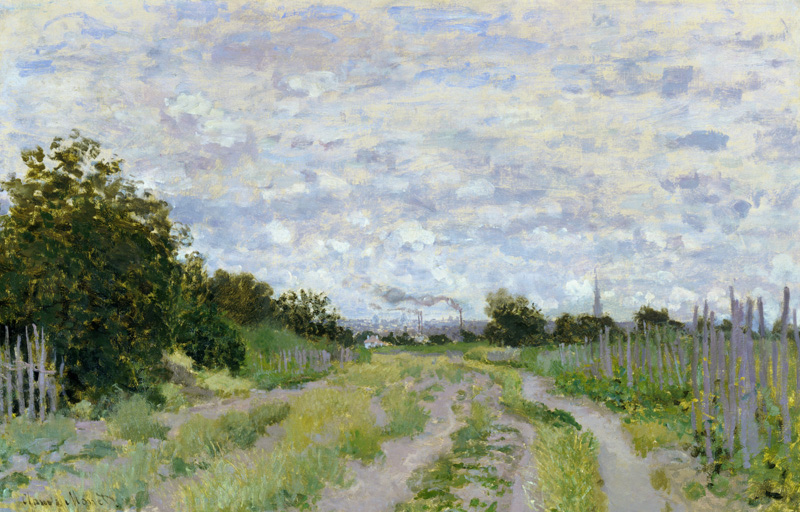 Path through the Vines, Argenteuil a Claude Monet