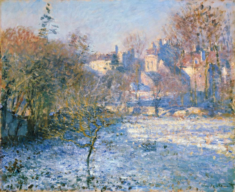 Rauhreif a Claude Monet