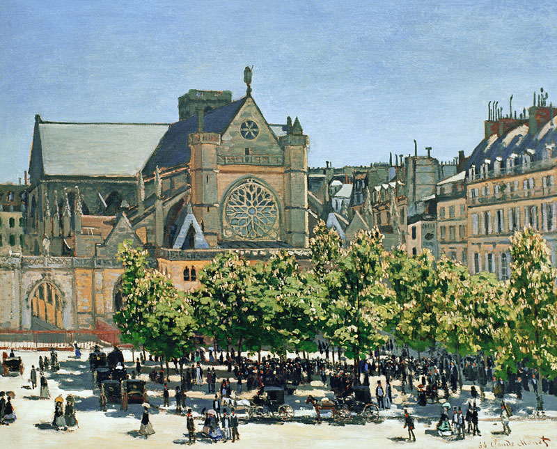 Saint-Germain l'Auxerrois a Claude Monet