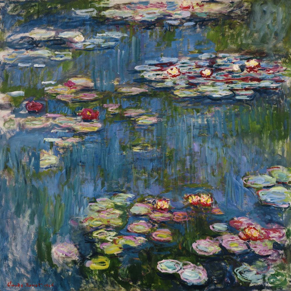 Ninfee a Giverny a Claude Monet