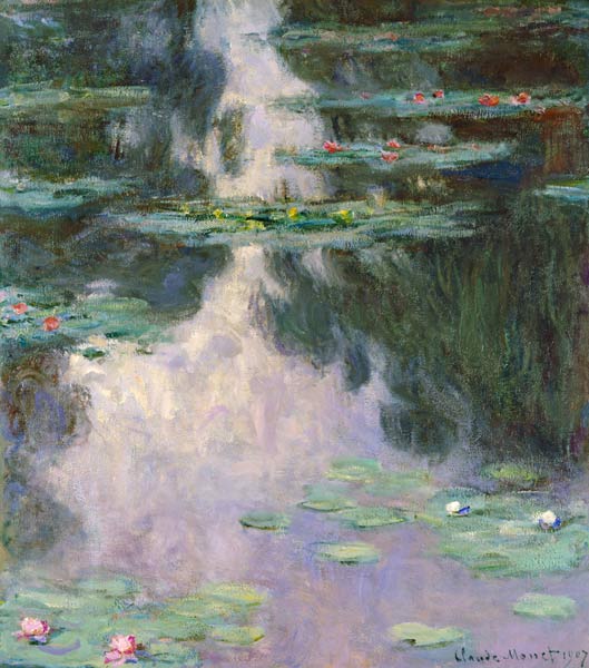 Ninfee Giverny a Claude Monet