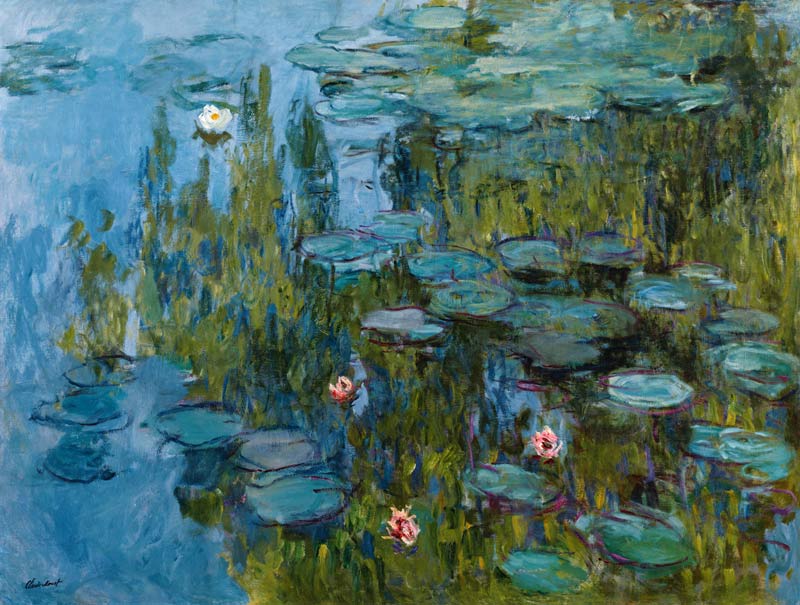 Ninfee a Claude Monet