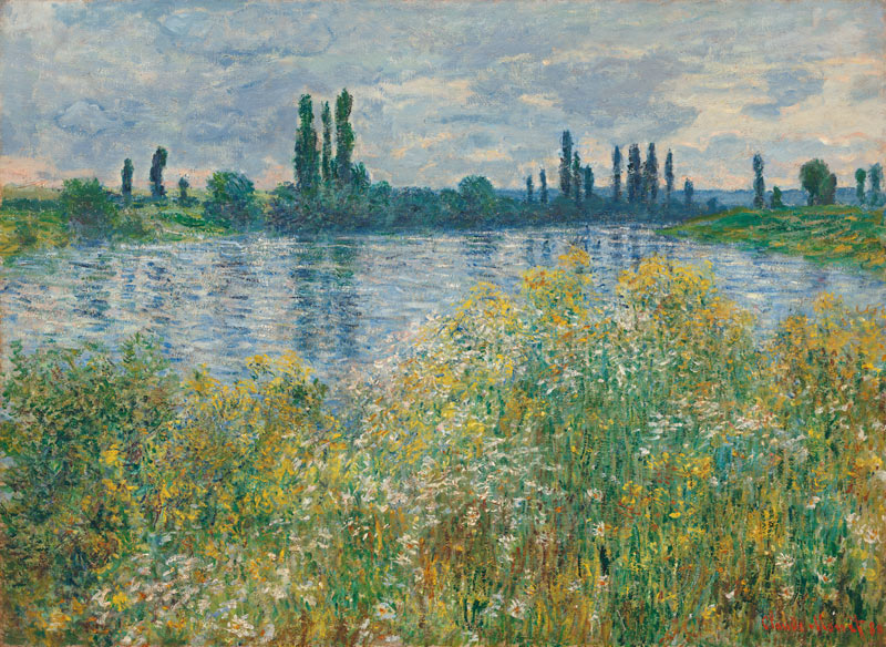 His shores, Vétheuil a Claude Monet