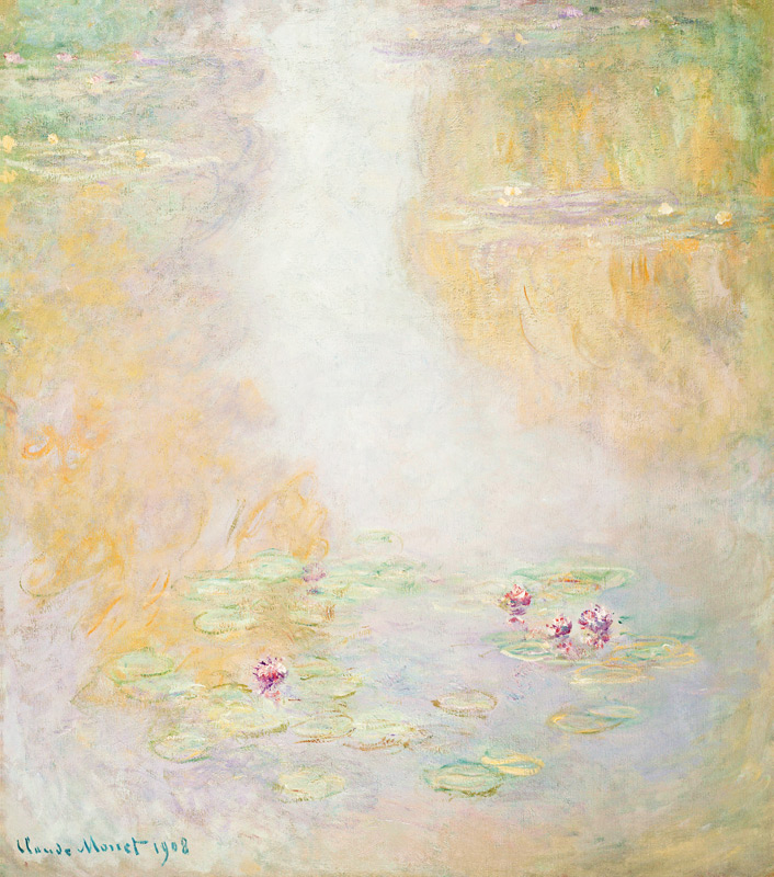 Water Lilies, Giverny a Claude Monet