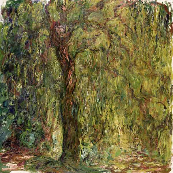 Weeping Willow a Claude Monet