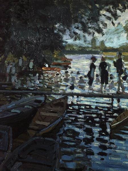 Bathers at La Grenouillere a Claude Monet