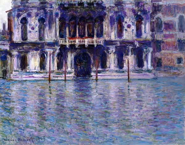 The Contarini Palace a Claude Monet