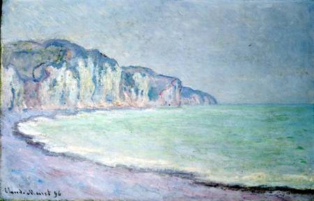 Cliffs at Pourville a Claude Monet